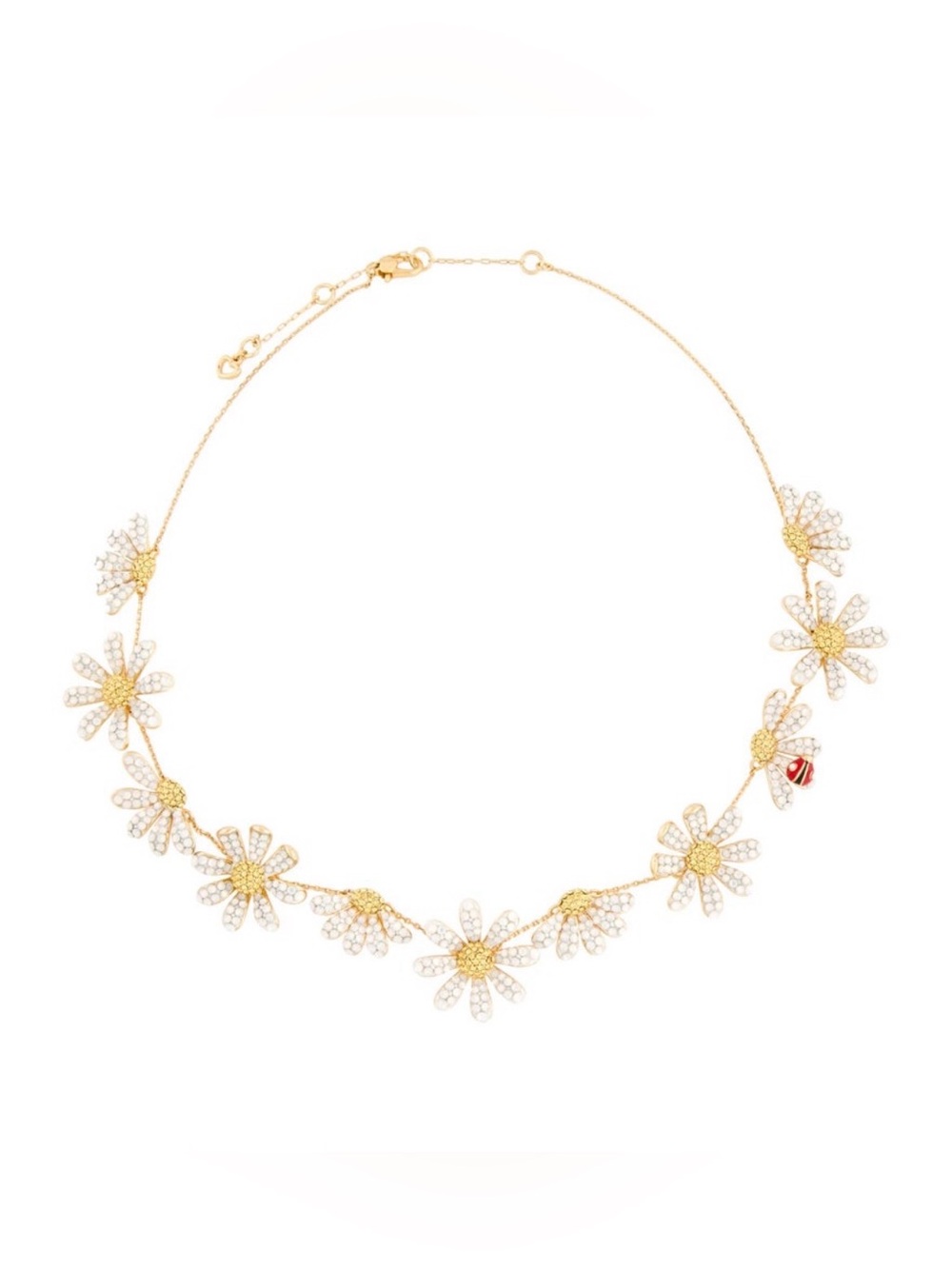 Kate Spade dazzling daisy statement necklace